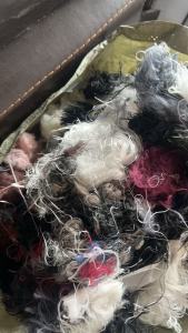 长期出售氨纶包覆纱，氨纶包覆丝，氨纶废丝