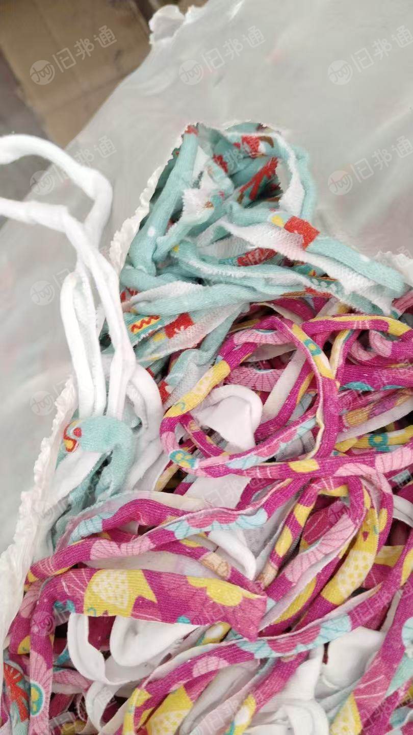 长期回收花色的弹力棉布条，弹力绳，要求不带洞
