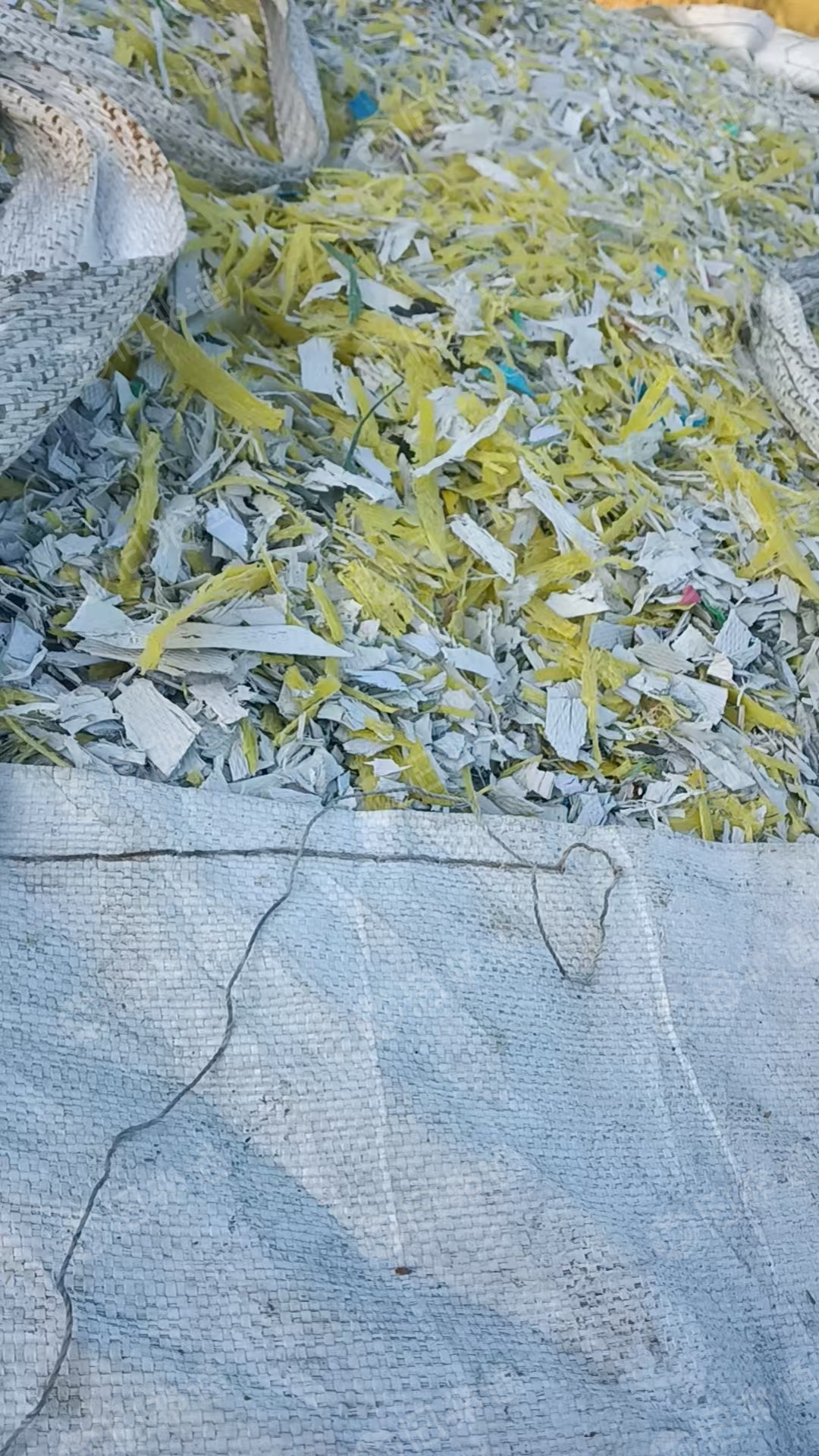 出售杂色PP打包带破碎料,漂沉一起