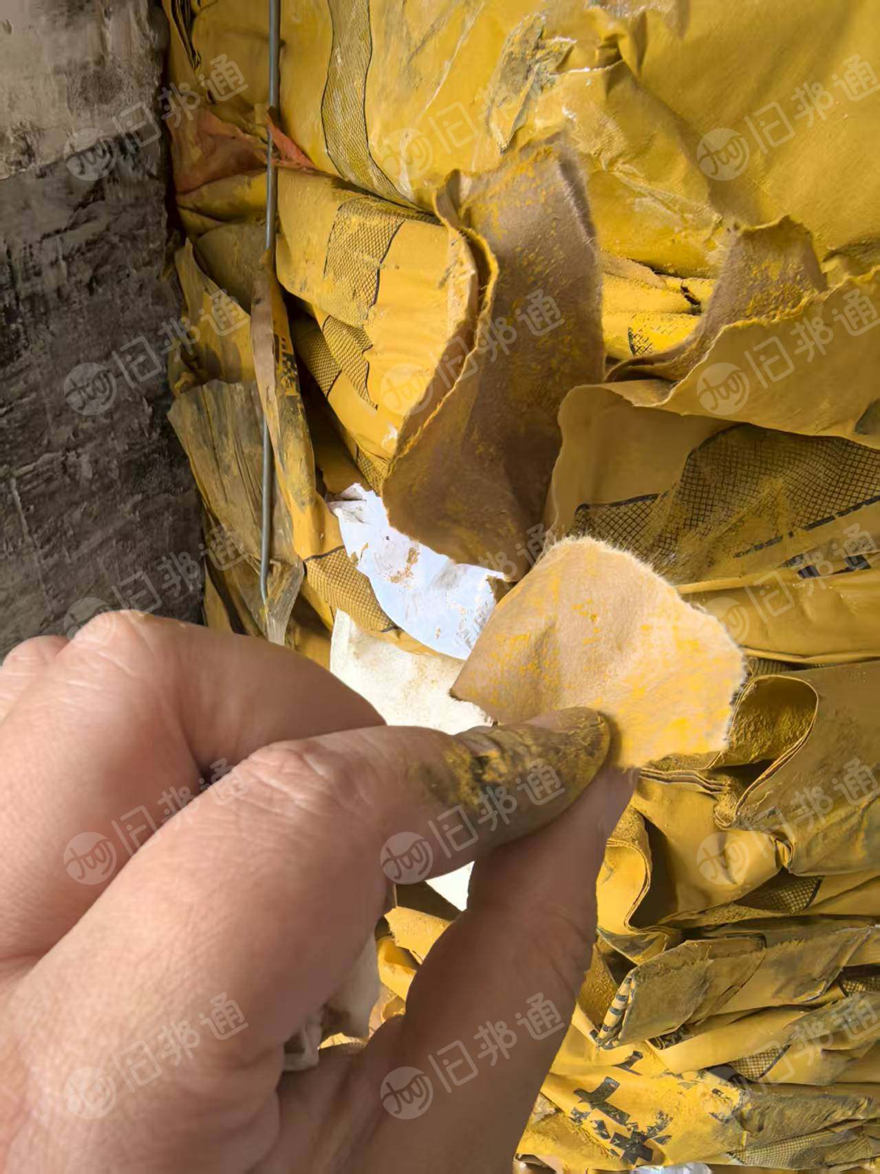 出售装颜料的纯牛皮纸袋废料