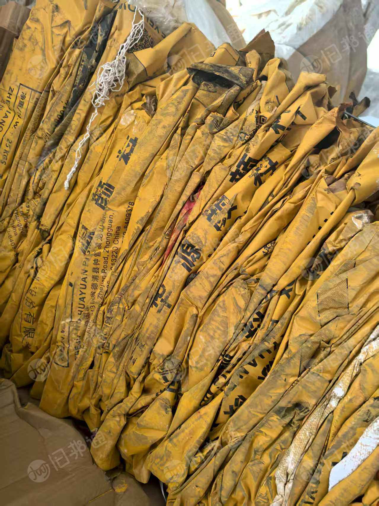 出售装颜料的纯牛皮纸袋废料