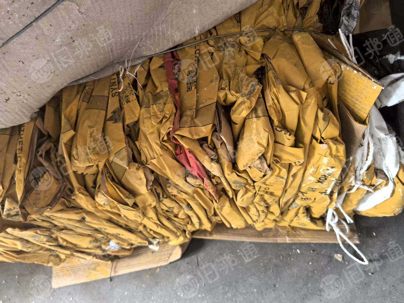 出售装颜料的纯牛皮纸袋废料