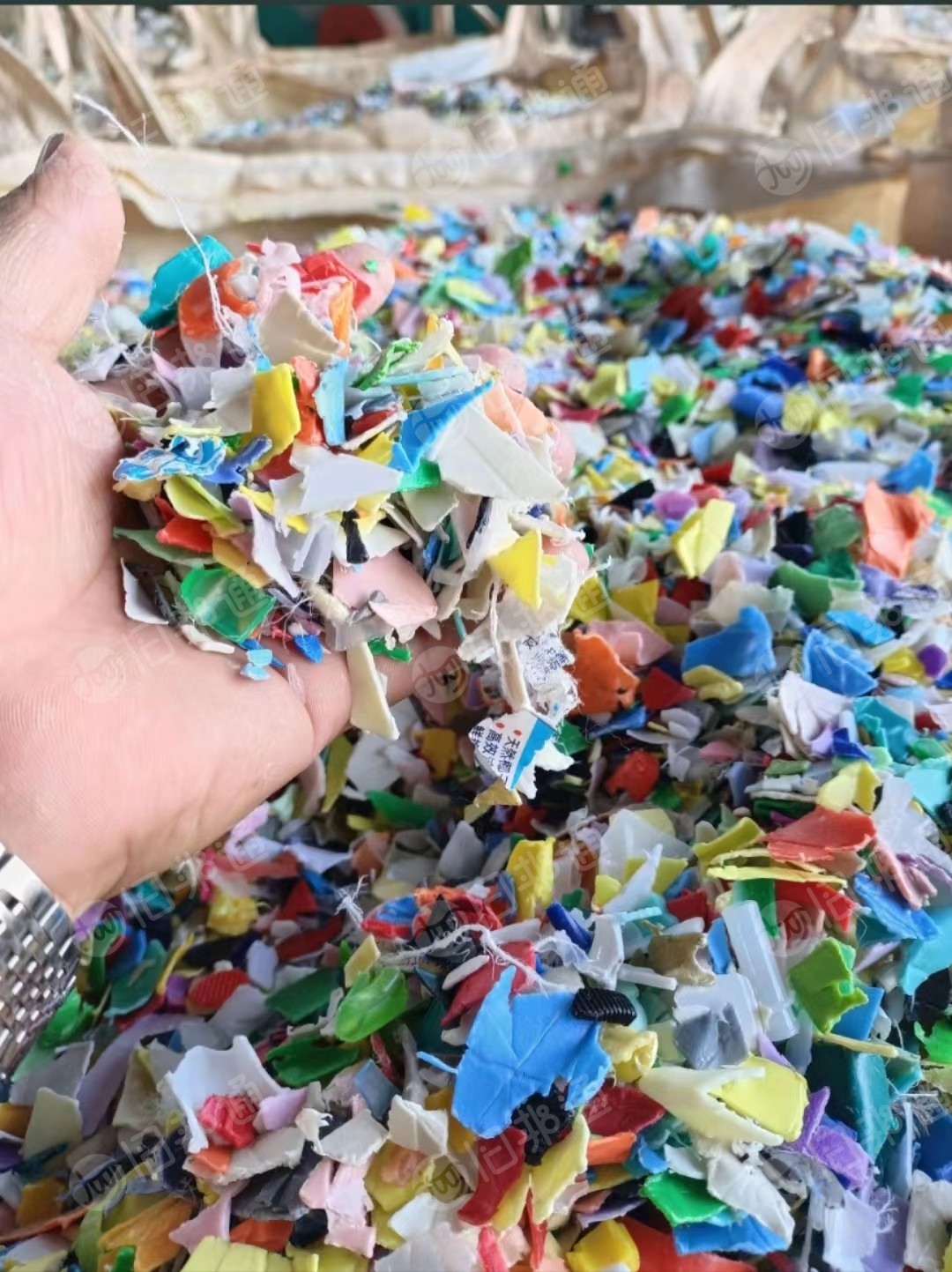 长期出售花乙破碎料，清洗甩干