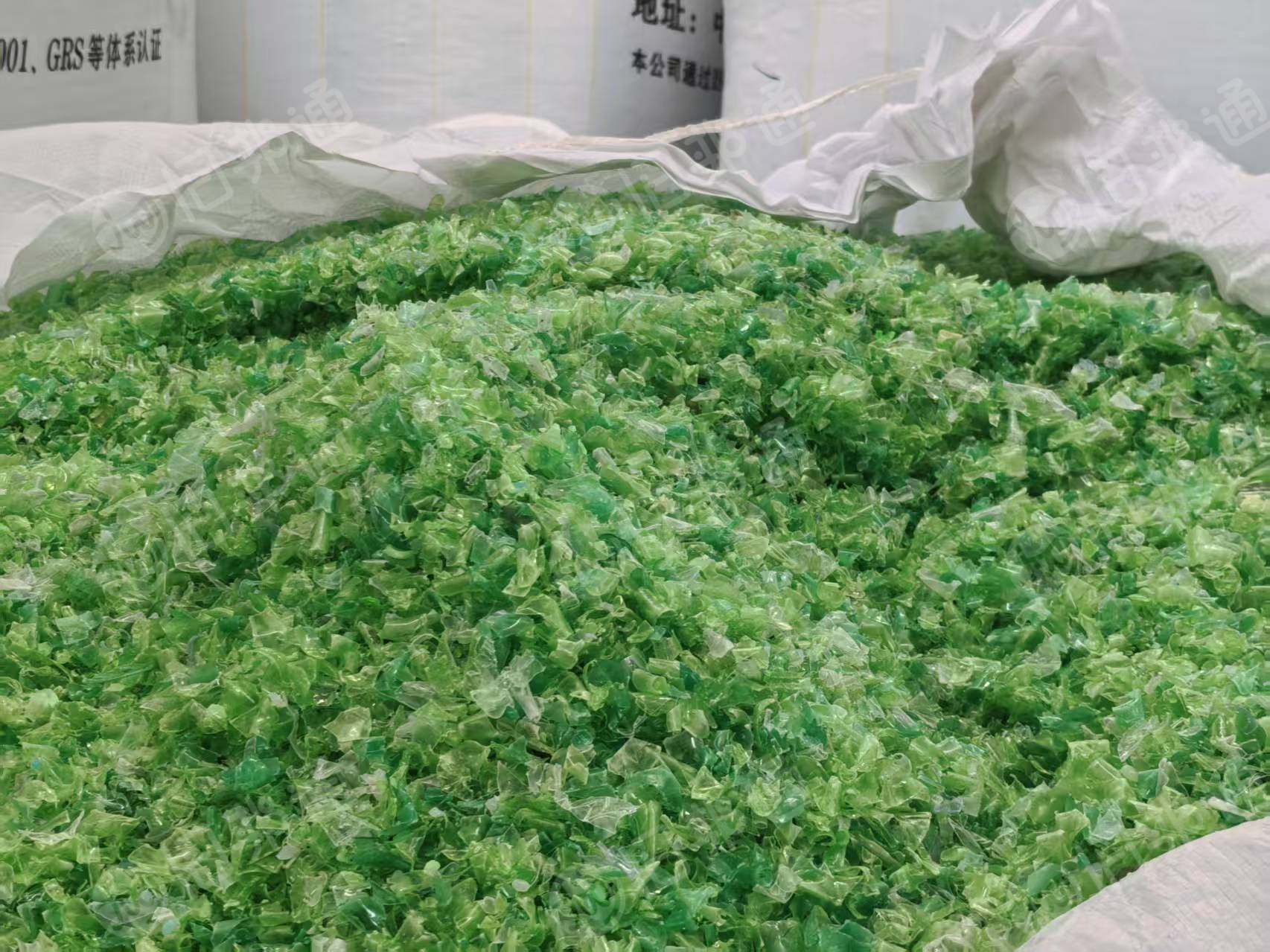 长期大量出售蓝白/绿色瓶片