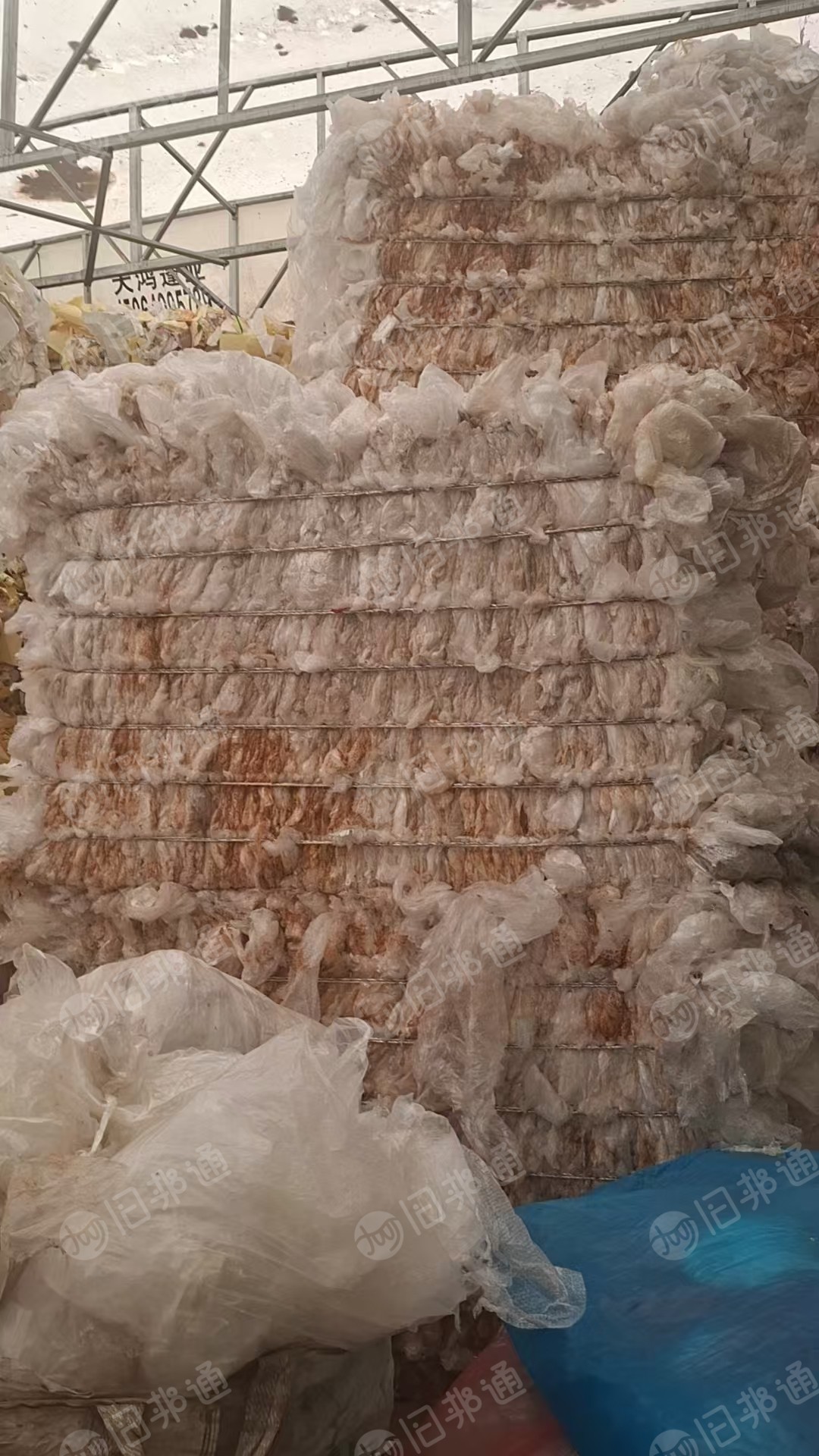 出售干造膜压包料，水洗膜压包料，现货各一挂