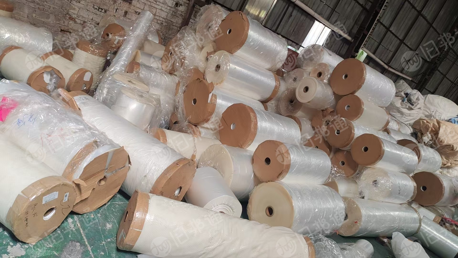 出售透明丙膜颗粒，PP卷筒膜颗粒，现货五十多吨