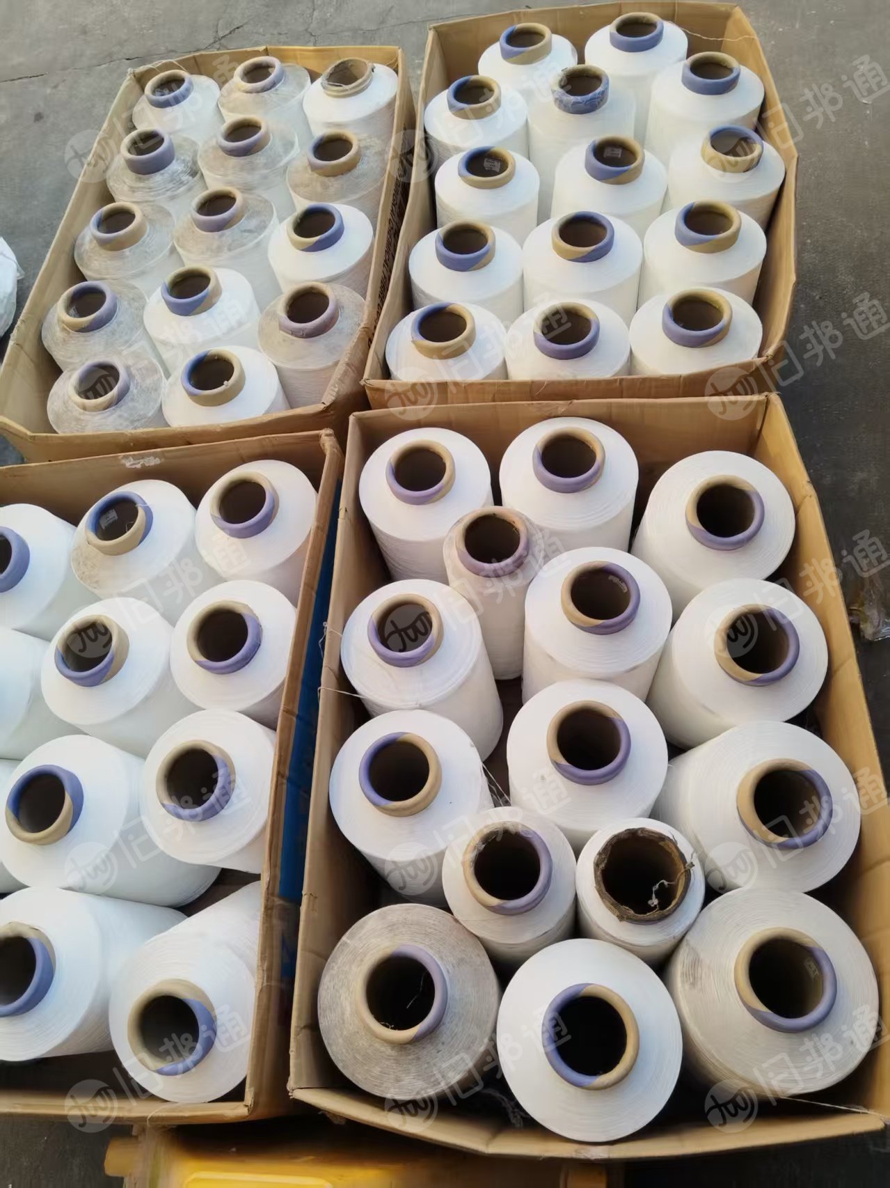 出售涤纶筒丝，涤纶丝，100D-300D都有，货在江苏无锡