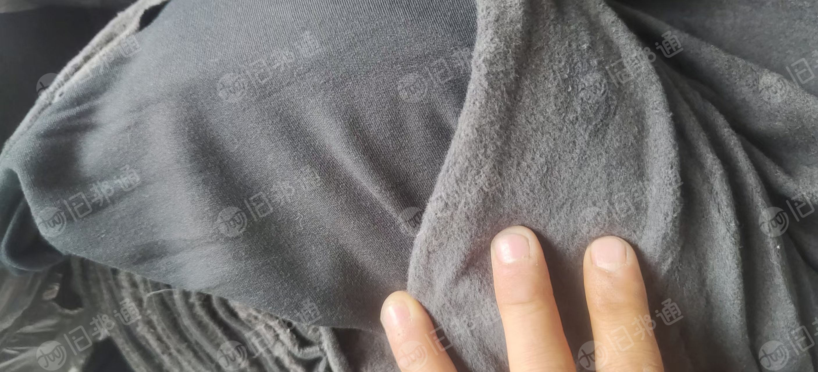 厂家清仓处理一批库存布纯棉库存布，四面弹单面绒，螺纹布，来卡白胚布