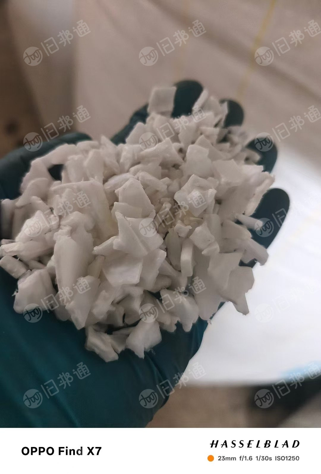 出售白色低压框破碎料， PE框破碎料，现货17吨