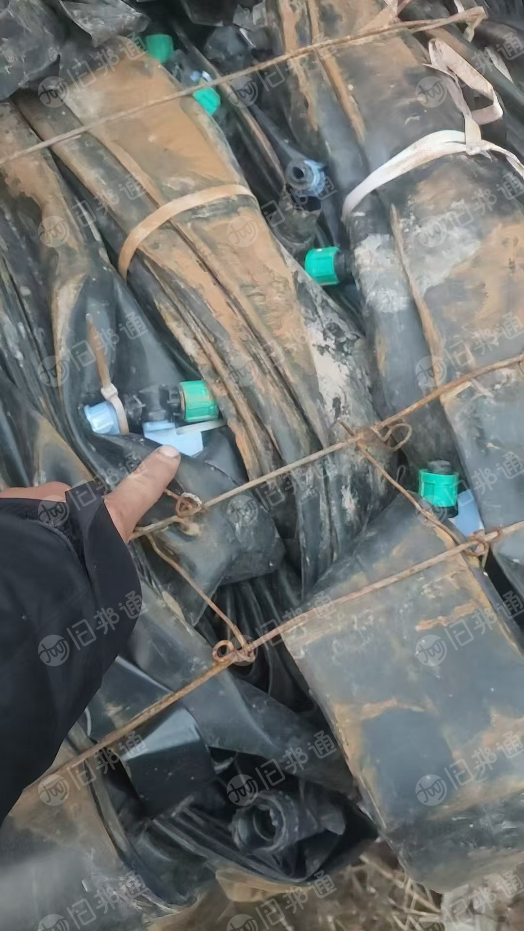 出售滴灌带废料，现货30吨
