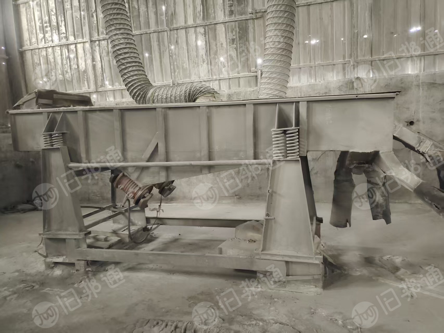 处理二手设备，静电机2台，振动筛2台，正常使用