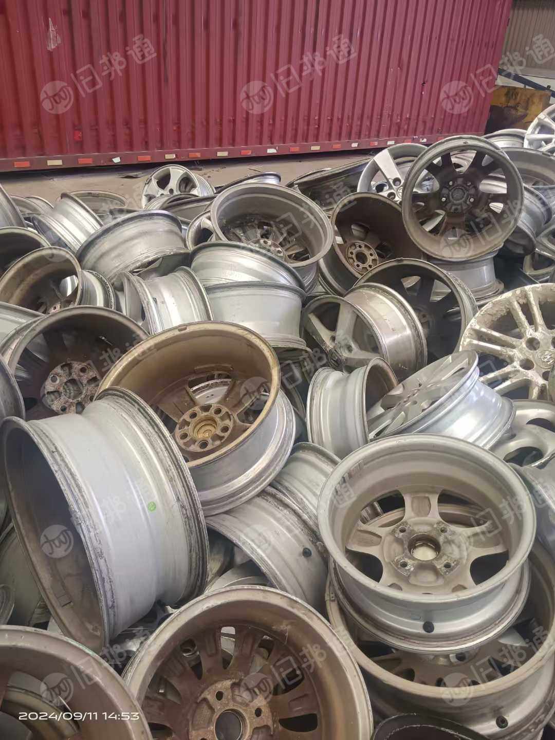 拆车厂出售铝轮毂，发动机铝