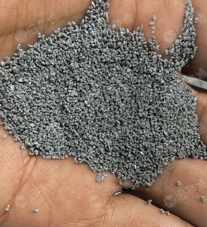 出售白边铝箔颗粒，出水90含量94.87，24目