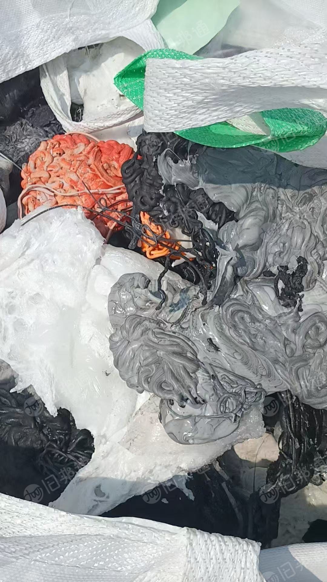 出售混合塑料机头料，练油料