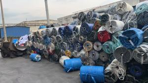 常年出售PVC篷布边料