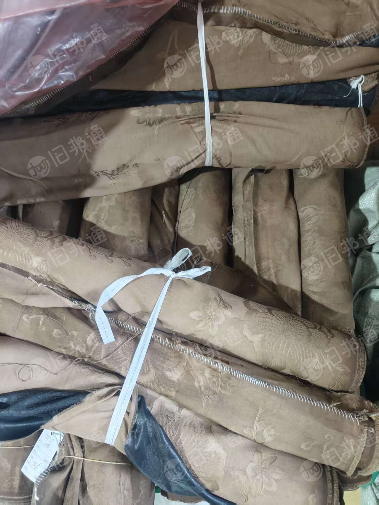 出售库存香云纱，小卷布，现货有几千米，在浙江绍兴