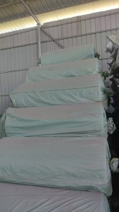 长期出售tc面料，tc库存布，门幅150，平方克重100，灰色现货3万米，棕色6万米