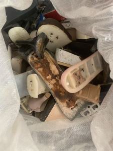 长期出售ABS鞋跟废料