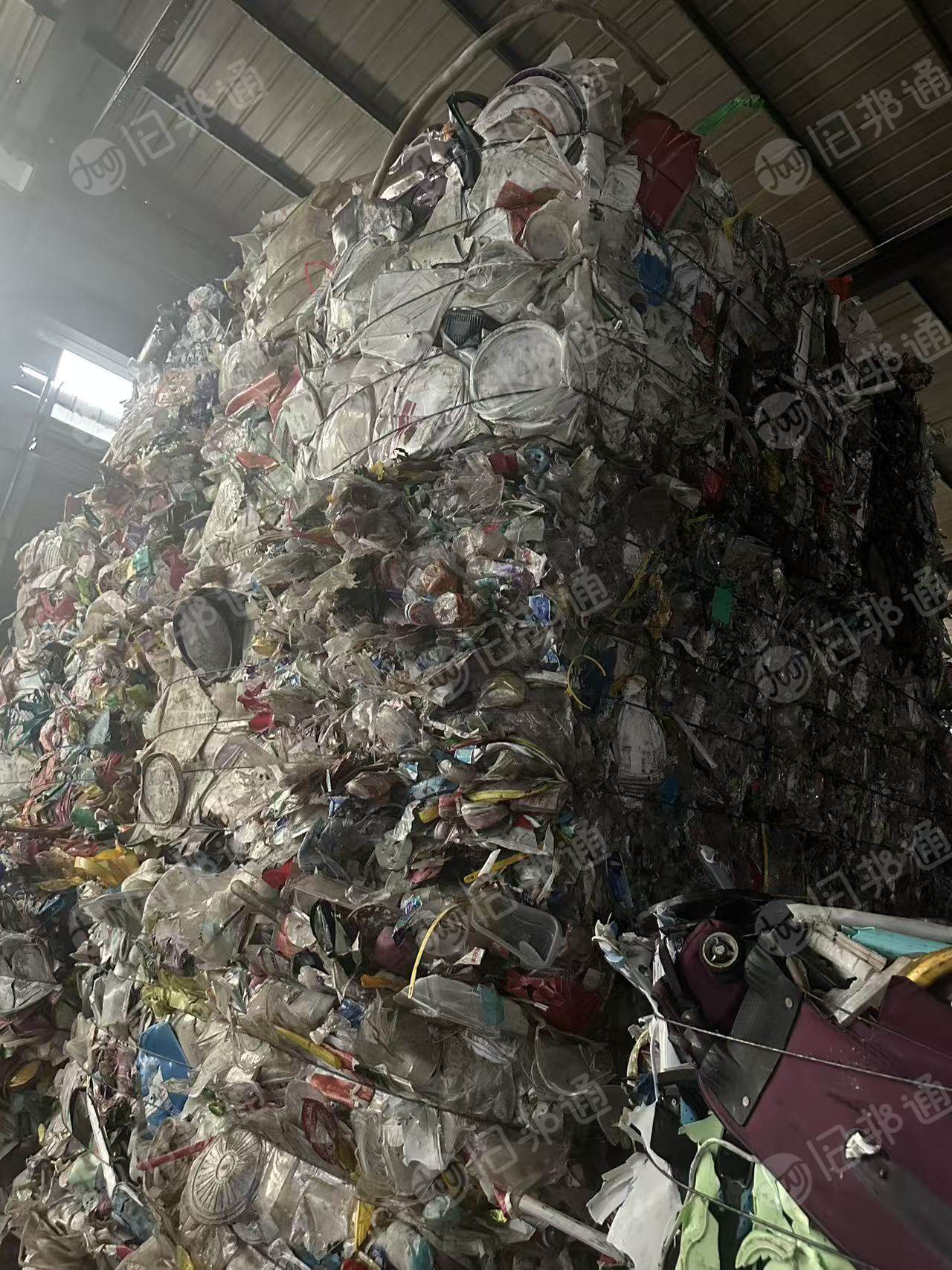 出售杂塑料压包料,现货9*6一车,长期有货