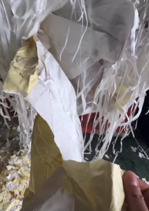 长期出售纯纸无膜不干胶废料