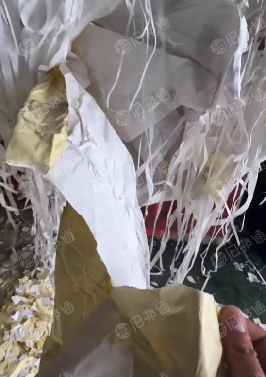 长期出售纯纸无膜不干胶废料