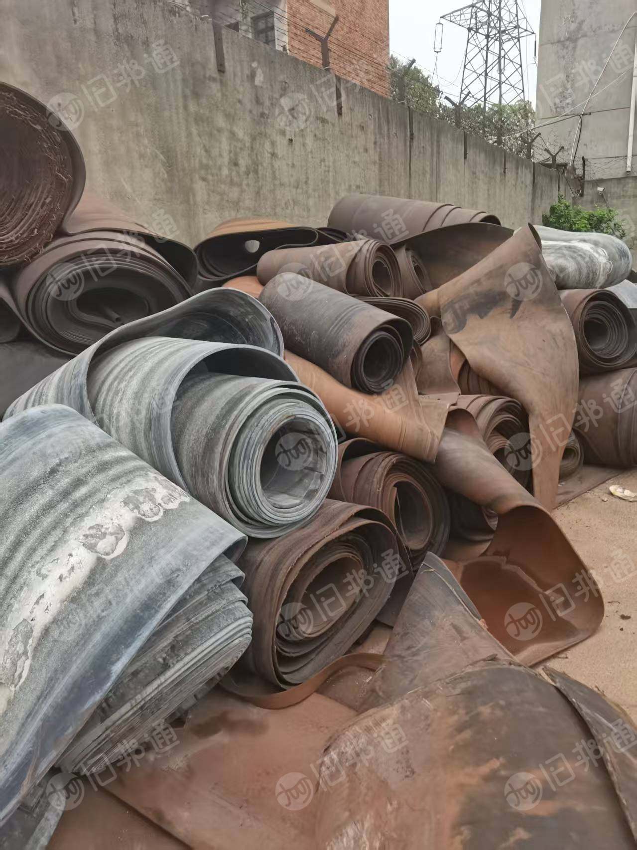 出售钢铁厂下来的输送带，钢丝和尼龙都有