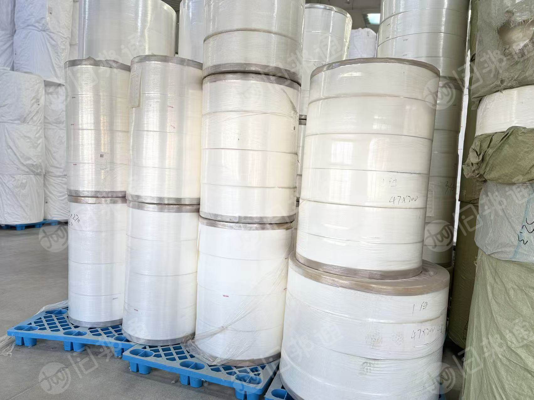 出售库存PP木浆无纺布,无纺布卷材,库存无纺布,现货有5吨左右,货在河南周口