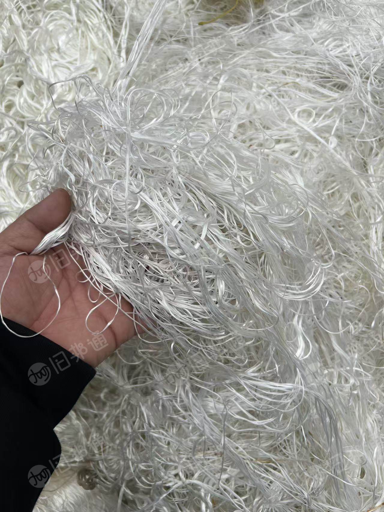 长期出售割下来的涤纶工业丝，涤纶废丝，涤纶丝，现货6吨