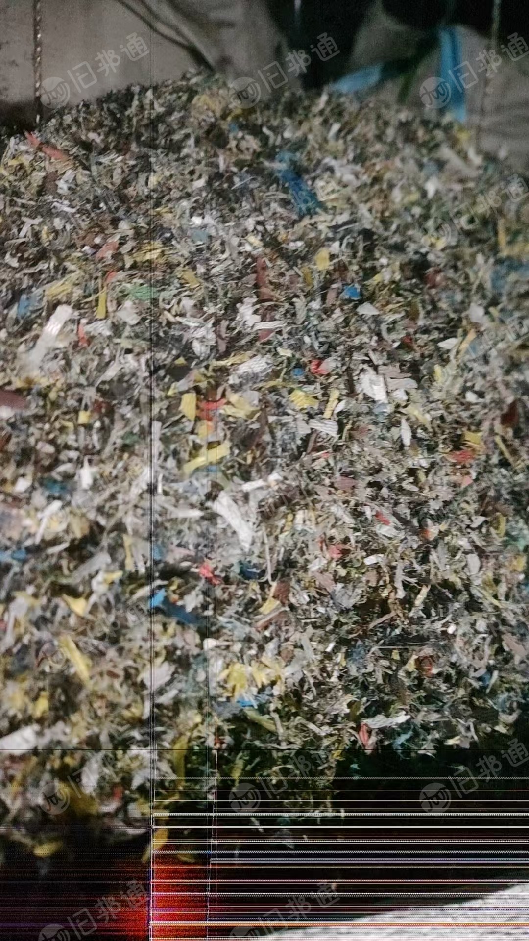 出售杂色PP打包带破碎料，飘沉一起，长期有货