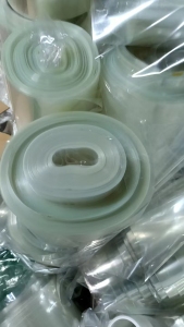 出售透明的无胶无涂层PET卷膜