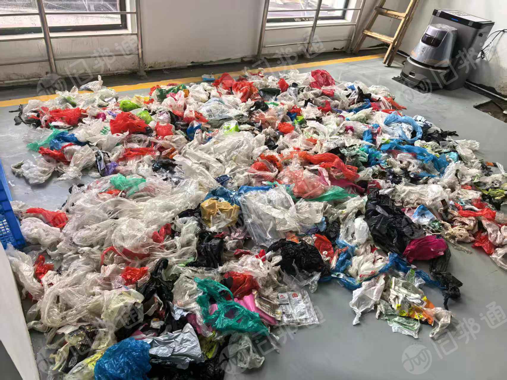 长期出售生活垃圾光选膜废料