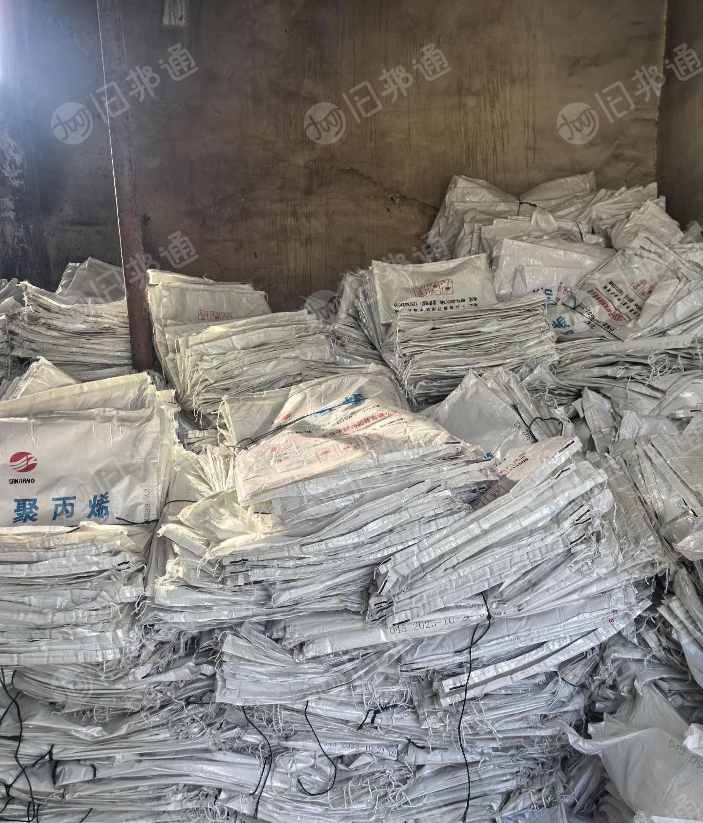 出售二手PP原料袋，月供一万多条