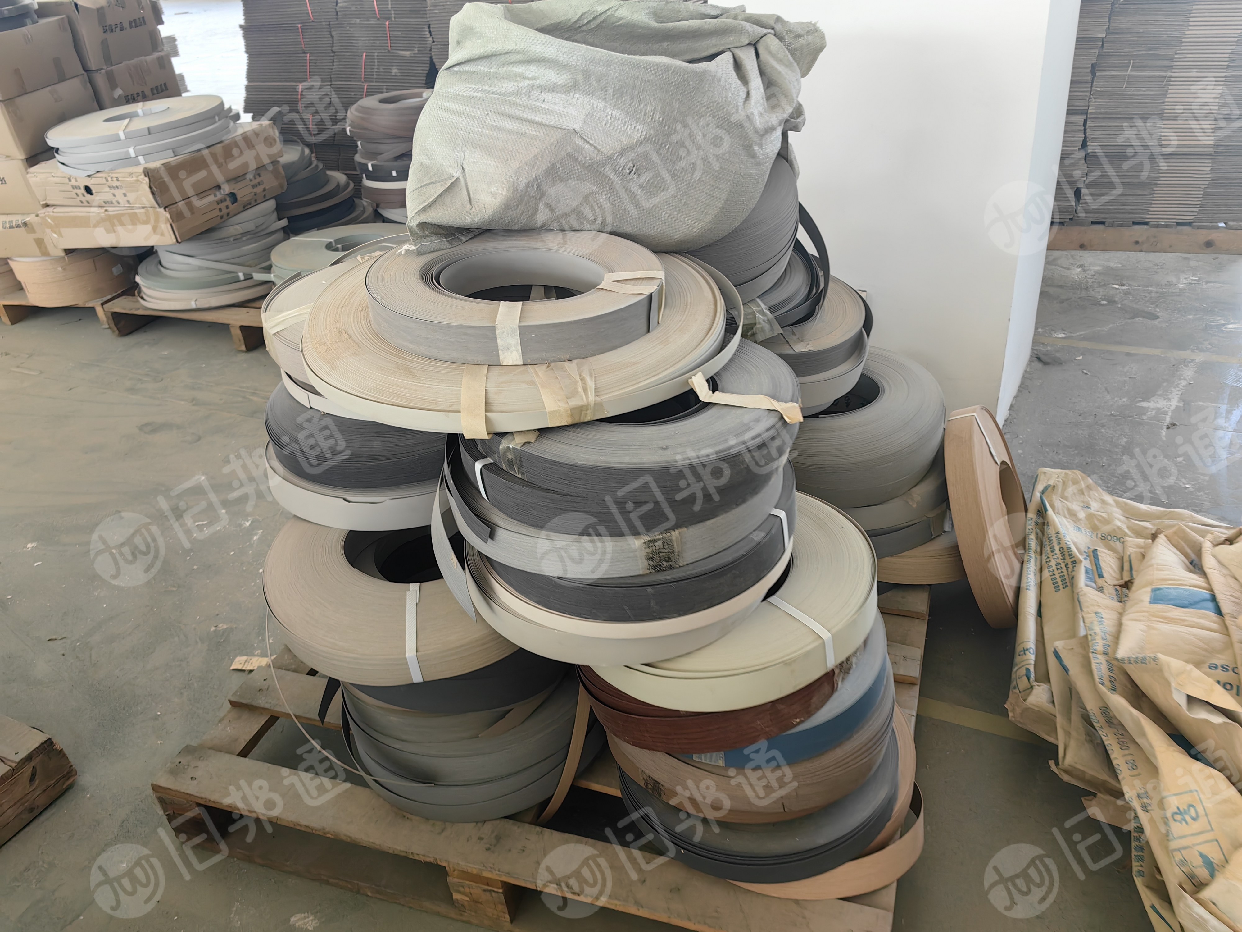 大量回收PVC封边条卡条现金结算谢谢