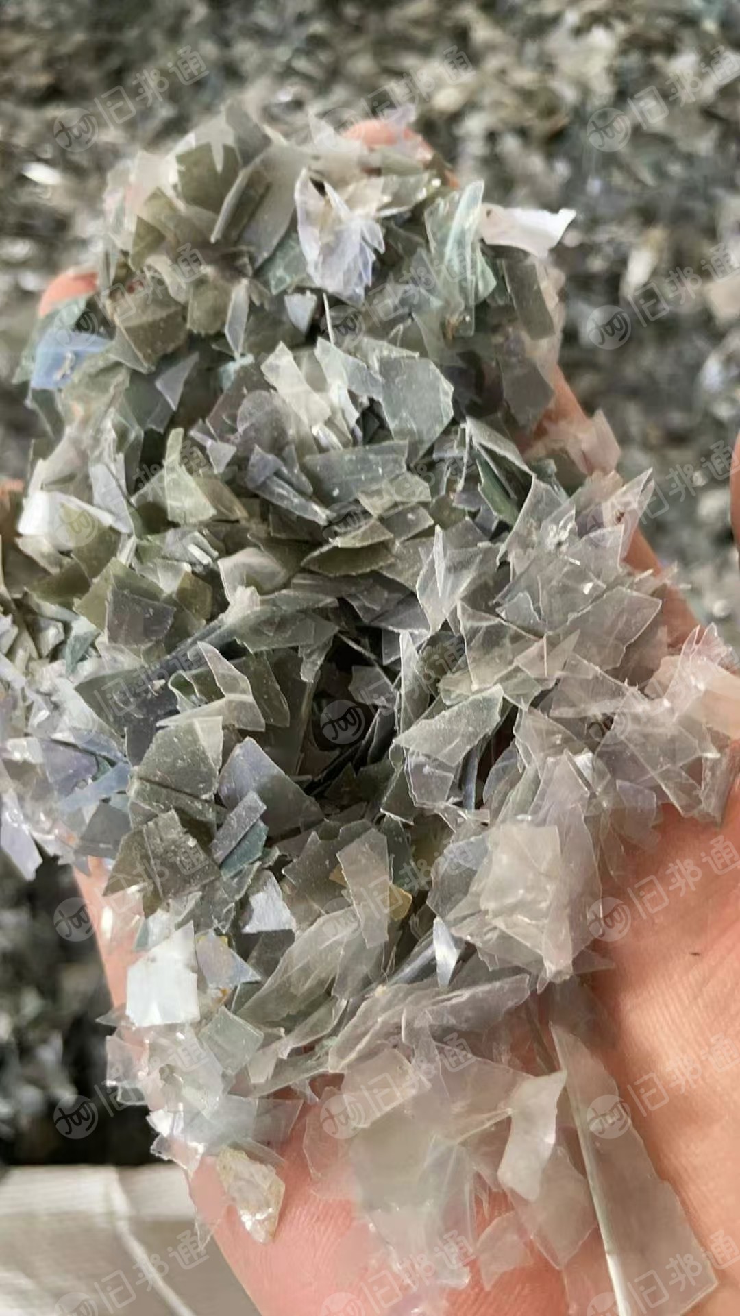 大量求购PVC铝材膜破碎料，磨粉用