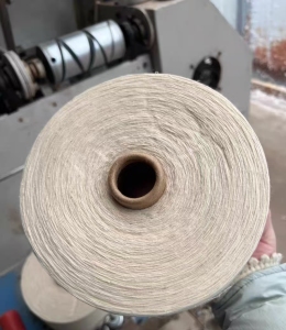 出售库存棉纱，环锭纺21支单纱，纯棉棉纱，货在山东聊城