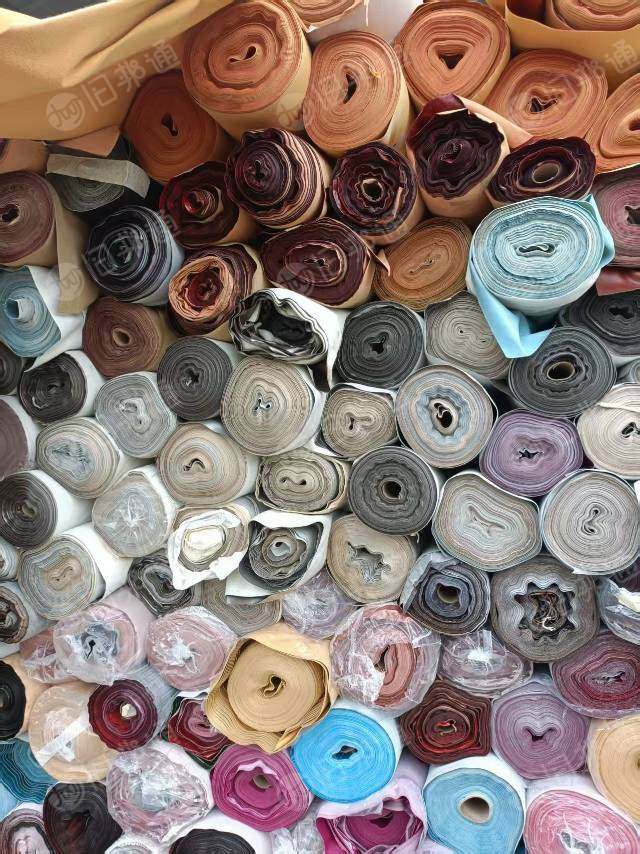 长期出售PVC二等皮革面料，库存皮革