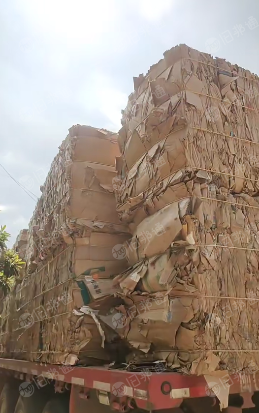 长期出售纯黄板纸压包料、统货压包料