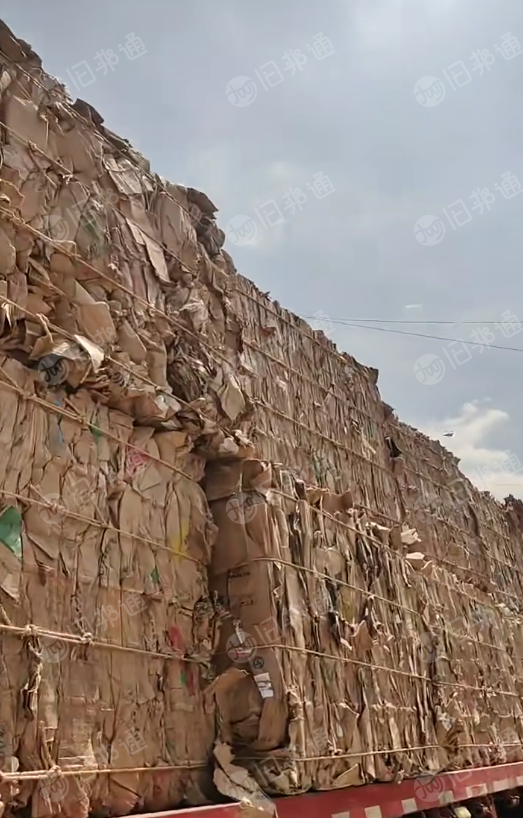 长期出售纯黄板纸压包料、统货压包料