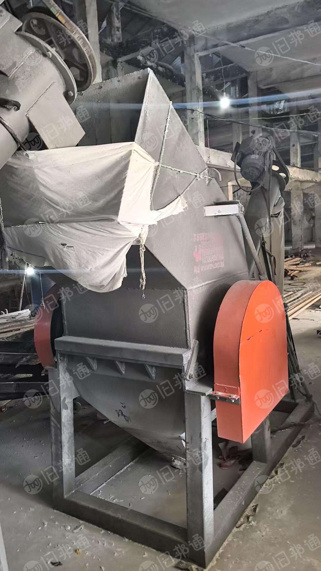 出售9成新设备，80的破碎机2台，80的风选机3台，分选机1台。都带提升机