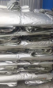 长期出售吨包内衬铝塑膜，之前装塑料颗粒的，现货10吨