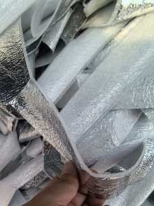 出售镀铝膜复合珍珠棉毛料