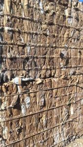 出售废牛皮纸袋压包料，有内膜