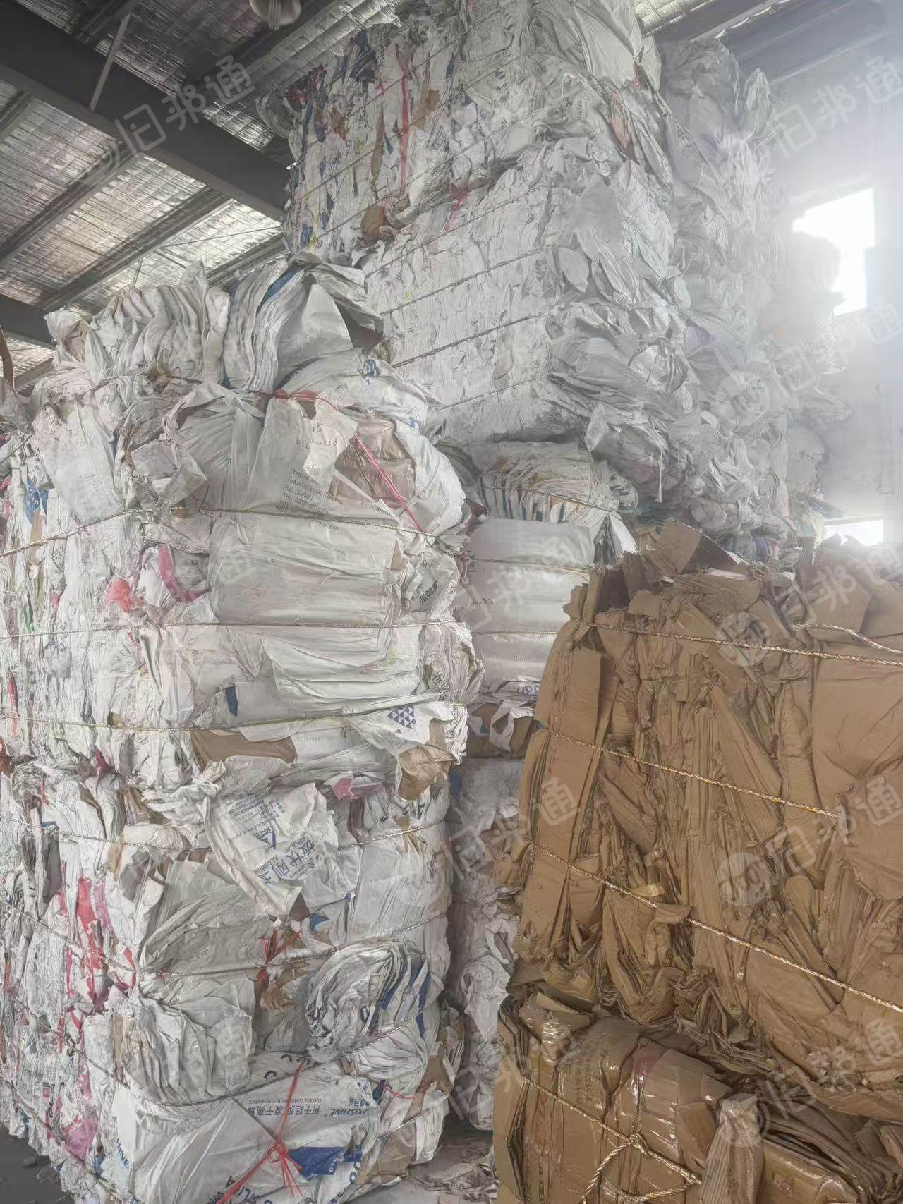 出售废牛皮纸袋压包料