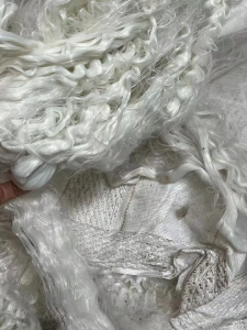 长期大量求购白色涤纶废丝，涤纶大化废丝，涤纶丝，造粒用。