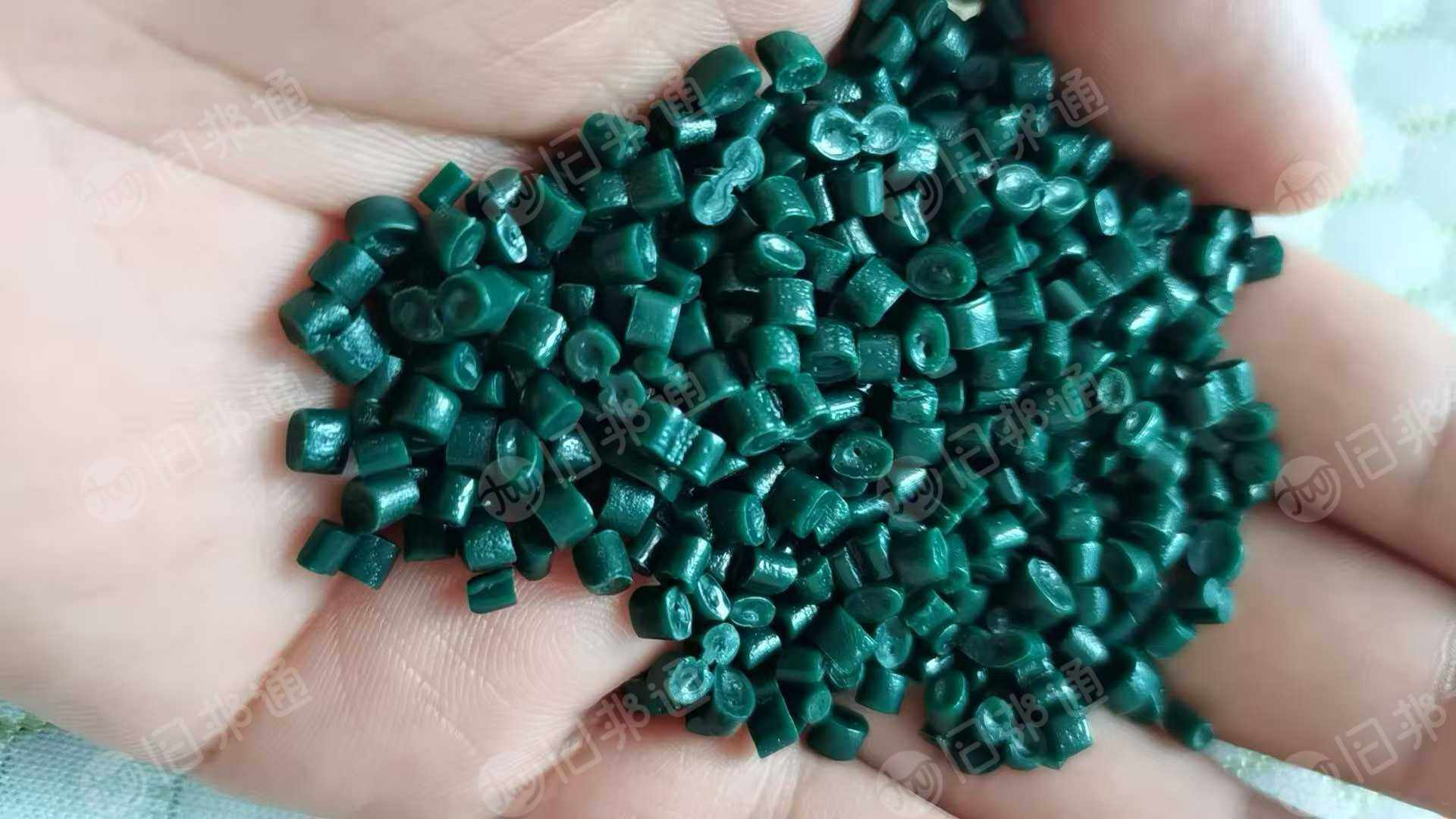 长期出售HDPE绿网颗粒，HDPE缆绳颗粒