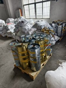 出售烫金膜打绳料，月供10吨