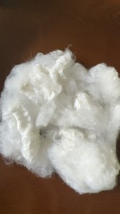 长期出售化纤厂的涤纶短纤，涤纶纤维，2.5*51本白，有现货，货在浙江宁波