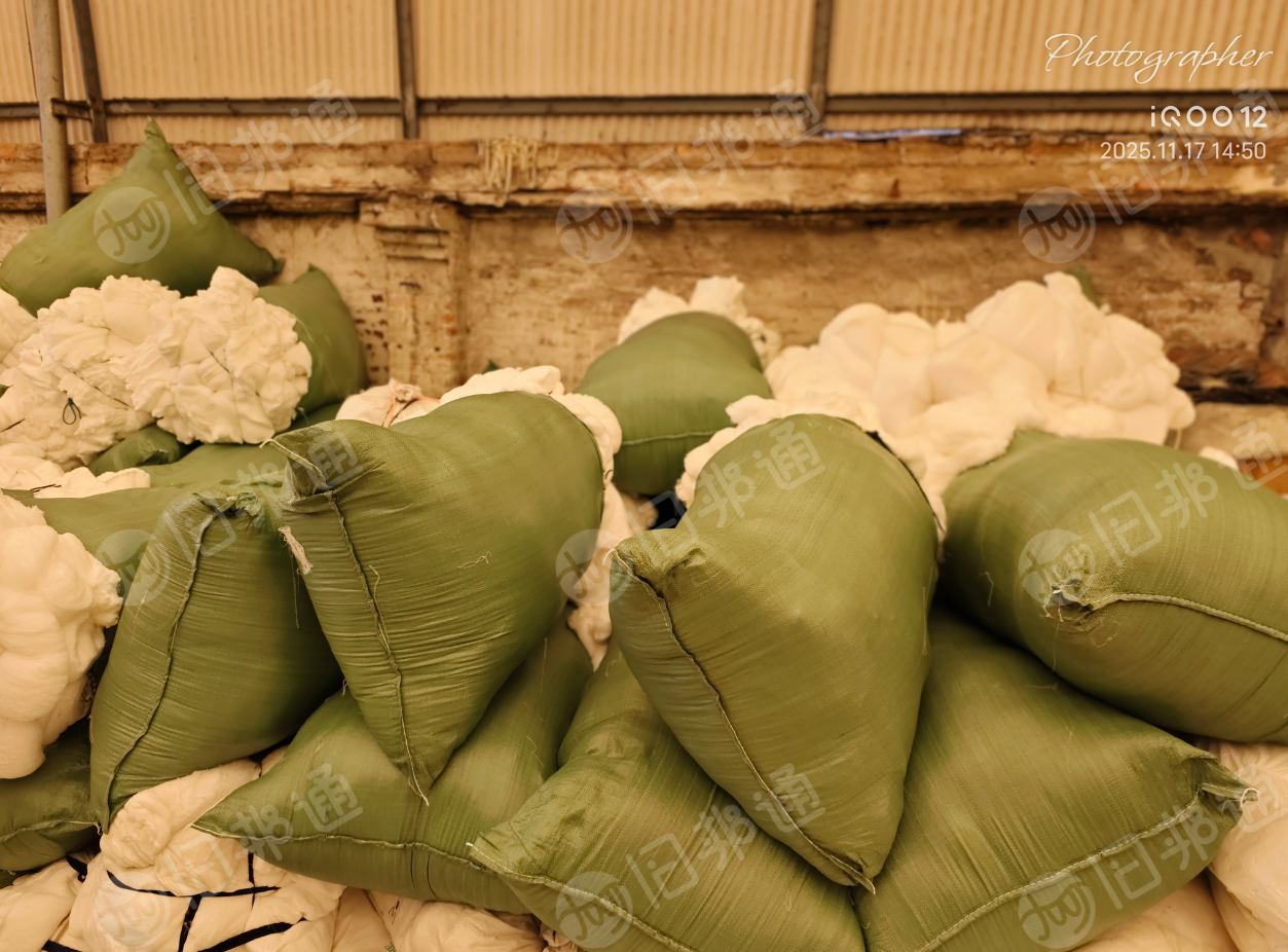 出售单六尼龙废丝，纯白色PA6锦纶废丝，现货十几吨