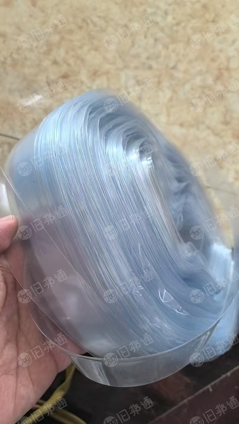 大量出售PVC透明膜，无胶，工厂下来的废料