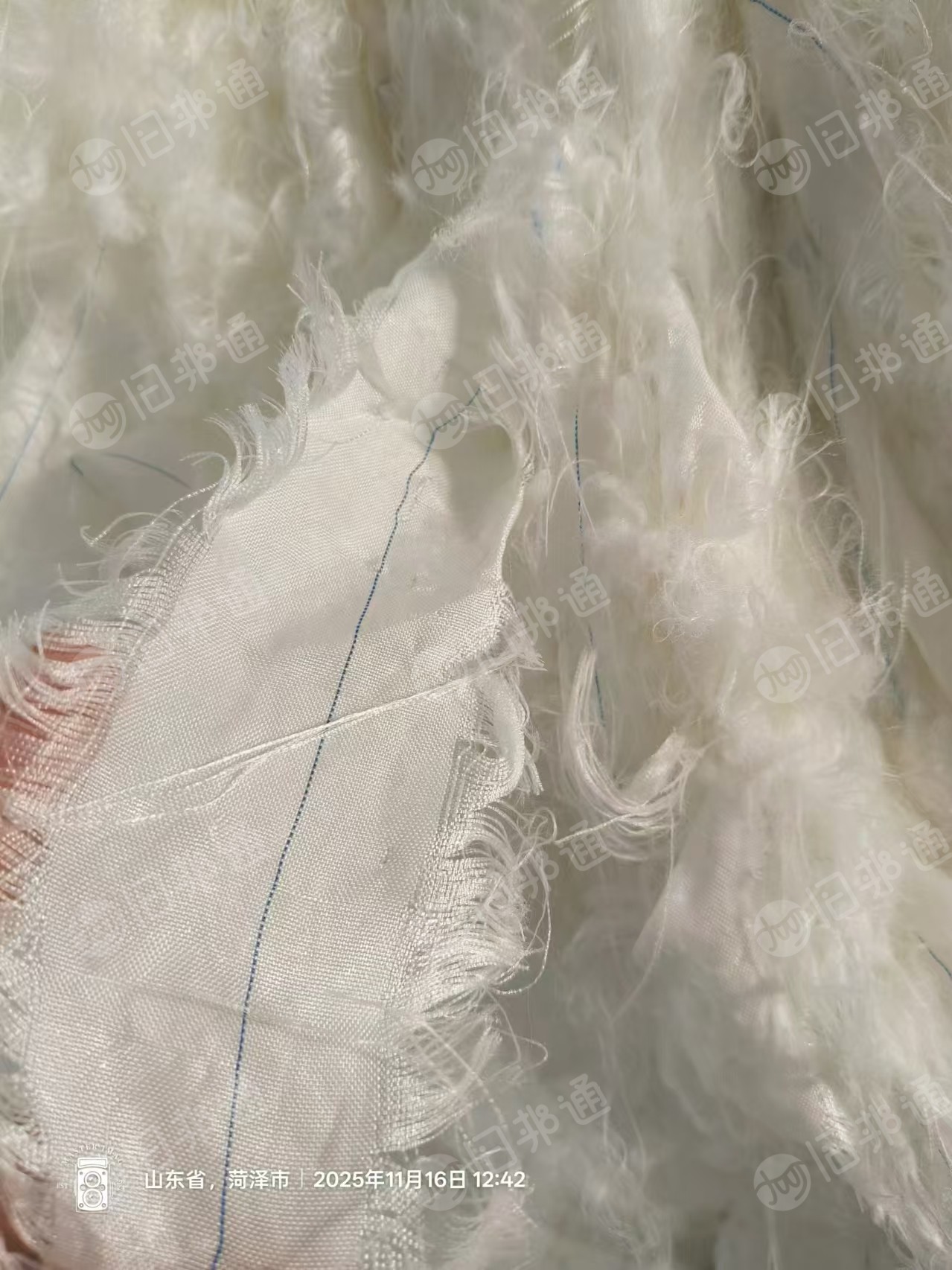 出售脱胶双六尼龙脱模布废料，月供70吨